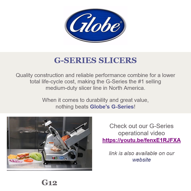 Globe G Series Slicers